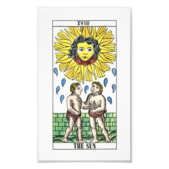 Impression Photo La carte de tarot homme pendu (Devant)