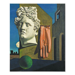 Impression Photo La chanson d'amour   Giorgio de Chirico