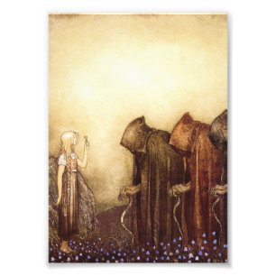 Impression Photo « La Clé d'or » Aquarelle de John Bauer
