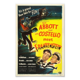 Impression Photo La comédie classique rencontre le monstre classiqu