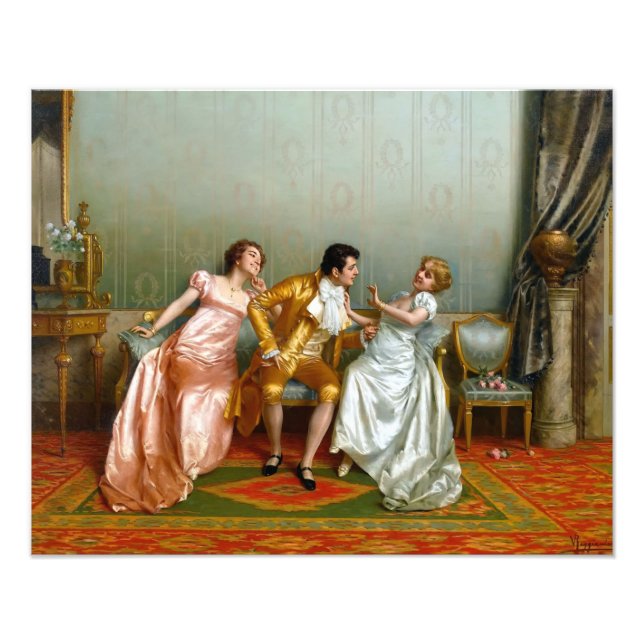 Impression Photo La Coquette de Vittorio Reggianini (Devant)