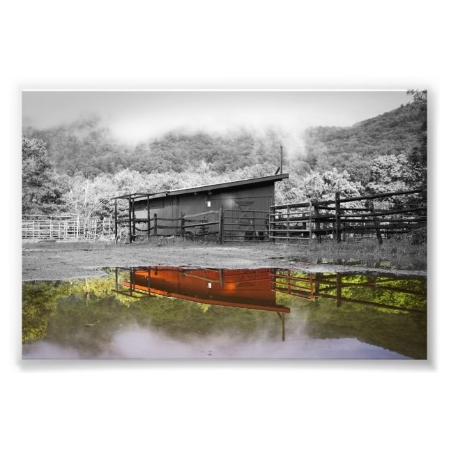 Impression Photo La couleur de l'impression de réflexion (Devant)