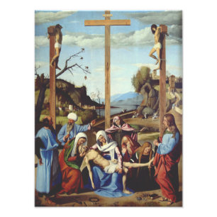 Impression Photo La Déposition de Jésus-Christ Iconographie Sacrée