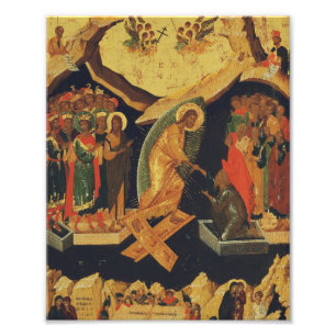 Impression Photo La Descente du Christ aux enfers Résurrection de J
