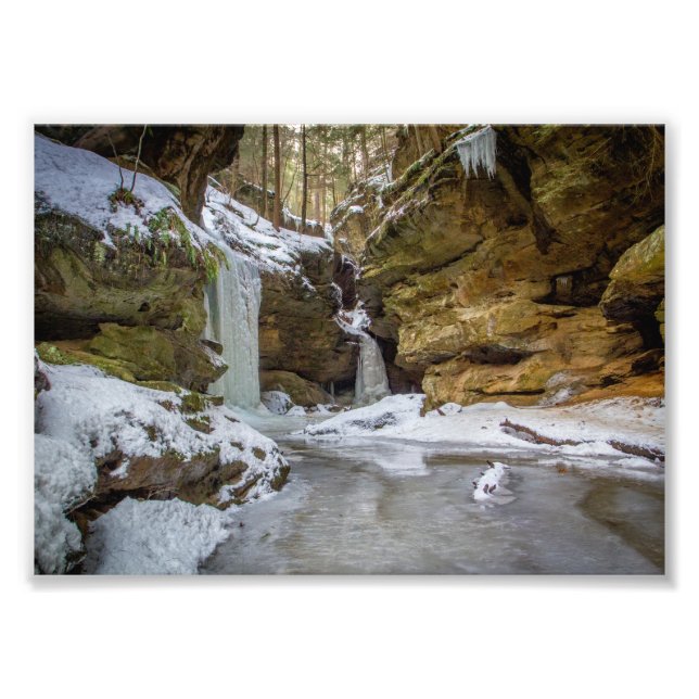 Impression Photo La fin de l'Hollow de Conkle, Ohio (Devant)