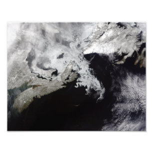 Impression Photo La glace de mer remplit Golfe de St Lawrence