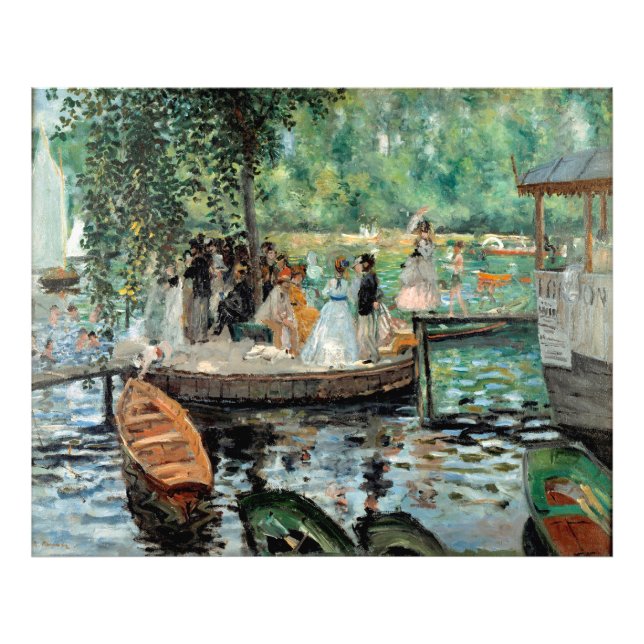 Impression Photo La Grenouillère Auguste  Renoir   (Devant)