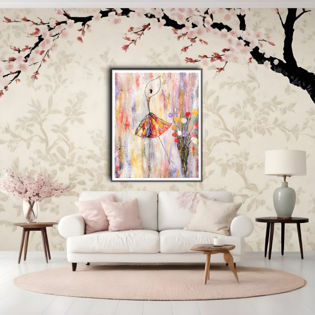 Impression Photo La jeune ballerine (Créateur téléchargé)