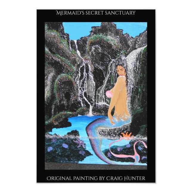 Impression Photo La lagune de Sirène (Devant)