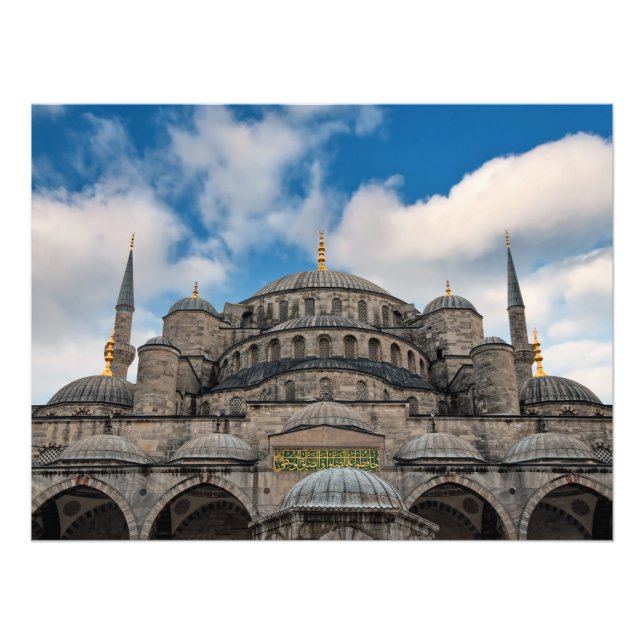 Impression Photo La mosquée bleue Istanbul (Devant)
