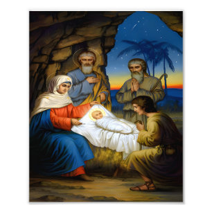 Impression Photo La naissance du Christ