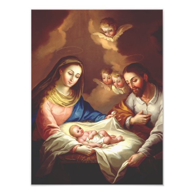 Impression Photo La Nativité de Jésus-Christ (Devant)