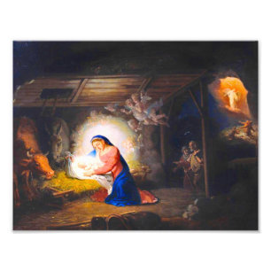 Impression Photo La Nativité du Christ Vladimir Borovikovsky