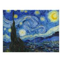 La nuit étoilée, 1889 par Vincent van Gogh