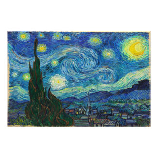 Impression Photo La nuit étoilée par Vincent van Gogh