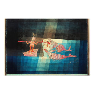 Impression Photo La peinture de Paul Klee, Les Navigateurs,