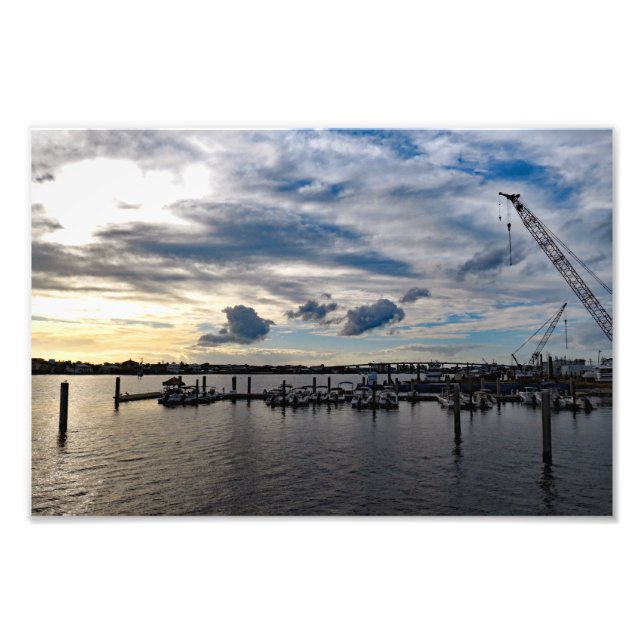 Impression Photo La plage de Fort Myers (Devant)