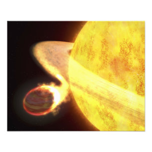 Impression Photo La planète connue la plus chaude de la Voie Lactée