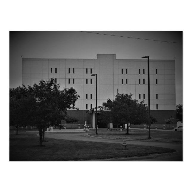 Impression Photo "La prison du comté de Pottawattamie" (Devant)