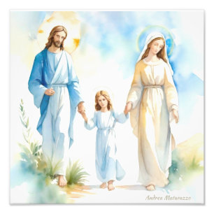 Impression Photo La Sainte Famille