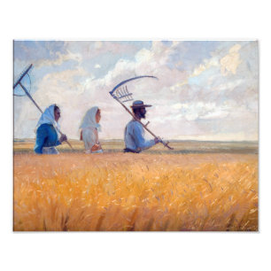 Impression Photo La Saison des Moissons Anna Ancher