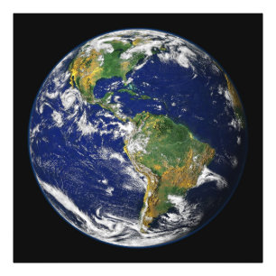 Impression Photo La TERRE de la copie faite sur commande