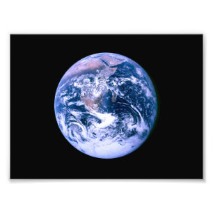 Impression Photo La Terre Vue De L'Espace