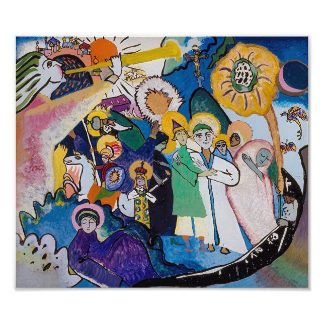 Impression Photo La Toussaint I | Kandinsky | (Devant)