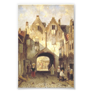 Impression Photo La Vieille Porte par Charles Leickert