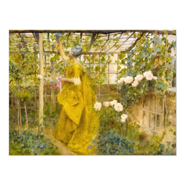 Impression Photo La vigne de Carl Larsson (Devant)