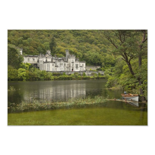 Impression Photo L'abbaye de Kylemore, comté de Galway, Irlande, (Devant)