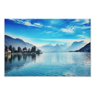 Impression Photo Lac Annecy - Baie de Talloires Print