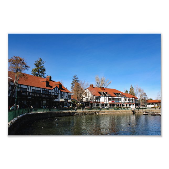 Impression Photo Lac Arrowhead (Devant)