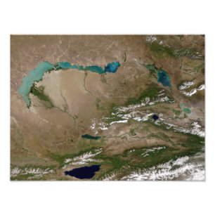 Impression Photo Lac Balkhash dans l'est du Kazakhstan