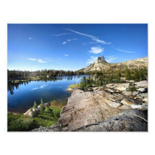 Impression Photo Lac Cathédrale - sentier John Muir - Yosemite