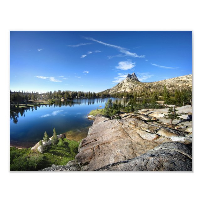 Impression Photo Lac Cathédrale - sentier John Muir - Yosemite (Devant)