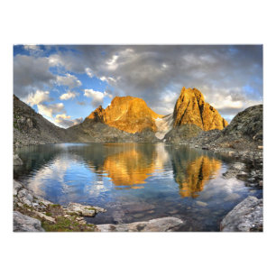Impression Photo Lac Catherine Banner Ritter Sunset - Sierra