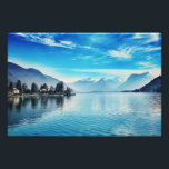 Impression Photo Lac d'Annecy - Baie de Talloires Imprimer<br><div class="desc">Belle image du pittoresque lac d'Annecy et des montagnes environnantes prise de Talloires.</div>