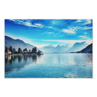 Impression Photo Lac d'Annecy - Baie de Talloires Imprimer