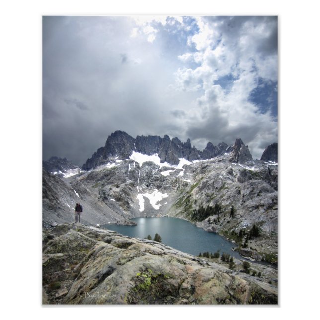 Impression Photo Lac Iceberg 2 - Ansel Adams Wilderness (Devant)