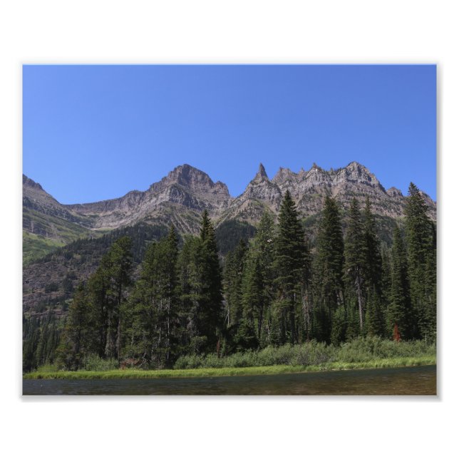 Impression Photo Lac Kootenai, Parc national des Glaciers Montana (Devant)