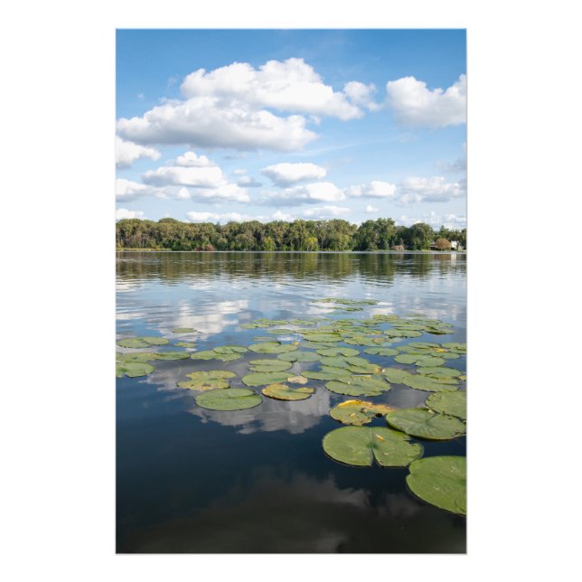 Impression Photo Lac Lily Pad (Devant)