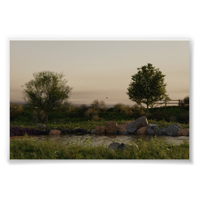 Impression Photo Lac Meadow (Devant)
