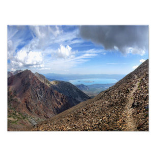 Impression Photo Lac Mono du col Koip Peak - Sierra