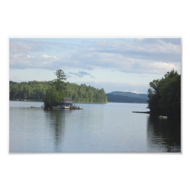 Impression Photo Lac Newfound (Devant)