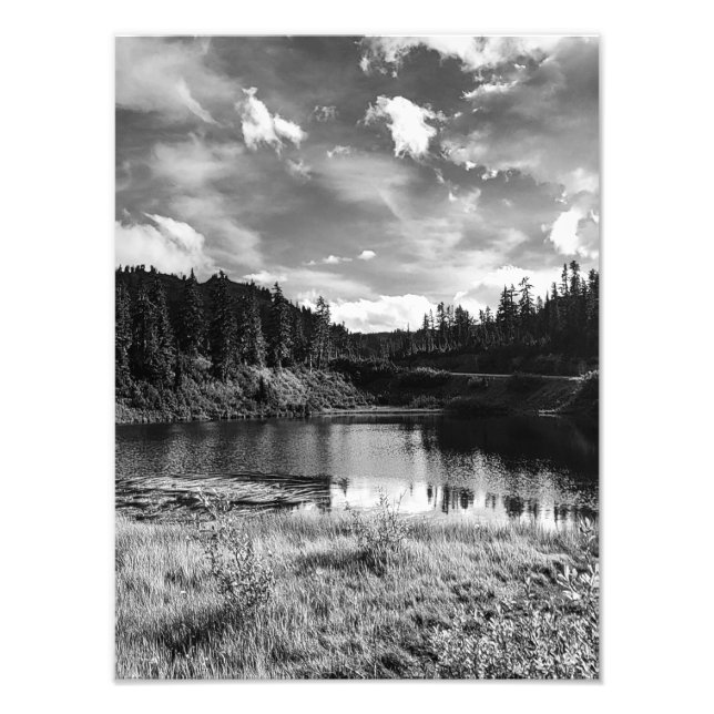 Impression Photo Lac Picture dans les North Cascades (Devant)