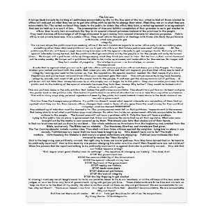 IMPRESSION PHOTO L'AFFICHAGE "LIE LAW"