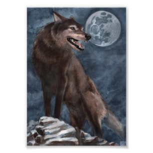 Impression Photo L'affiche de Wolf