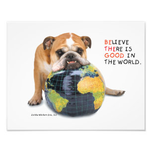 Impression Photo L'affiche de Zelda bonne dans le monde