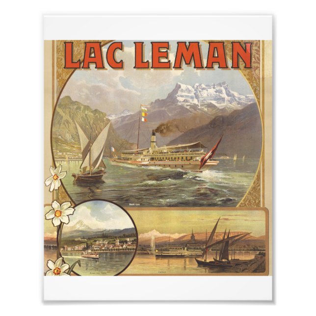 Impression Photo Lake Geneva Travel (Devant)